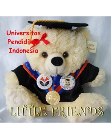 Boneka Wisuda Universitas Pendidikan Indonesia (30 cm)